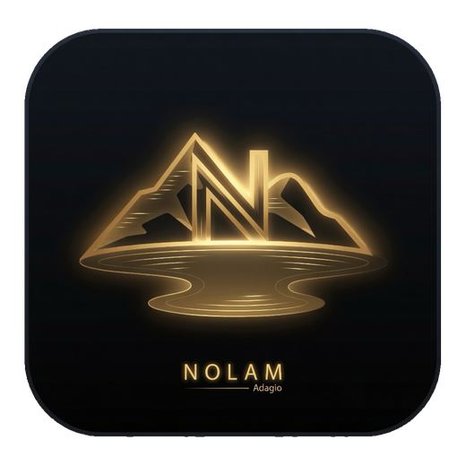 Logo NOLAM Adagio — Open-Source-Barrierefreiheit für Linux